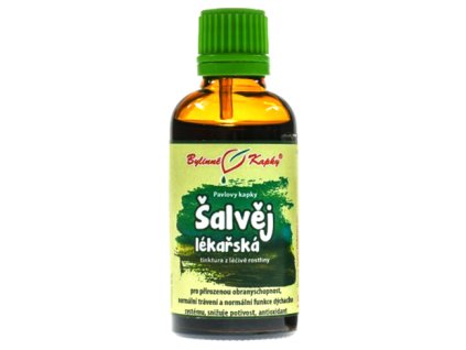 Bylinné kapky Szałwia lekarska – preparat, 50 ml