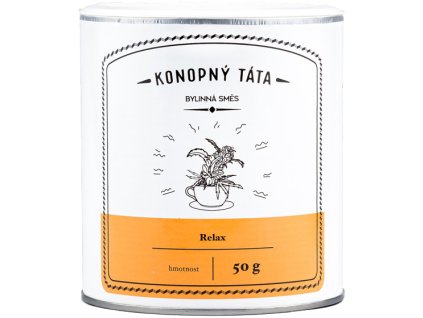 Konopný Táta Herbata konopna Relax, 50 g