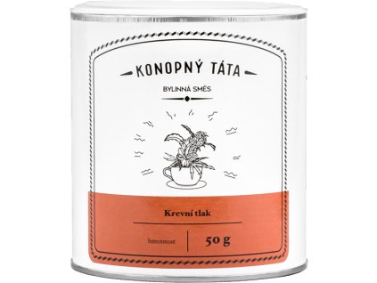 Konopný Táta Herbata konopna Ciśnienie krwi, 50 g