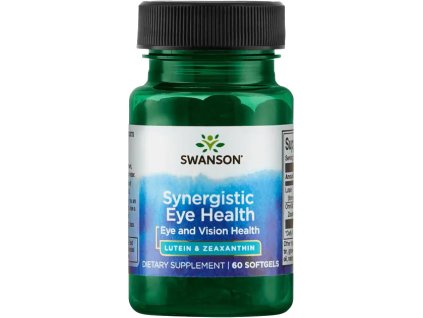 Swanson Synergistic Eye Health, Lutein & Zeaxanthin (zdrowie oczu), 60 kapsułek softgel