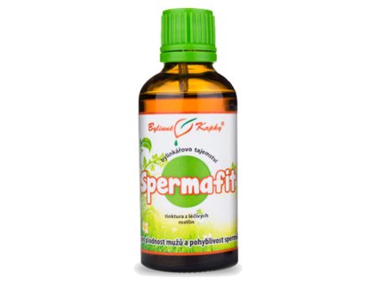 Bylinné kapky Spermafit – preparat, 50 ml