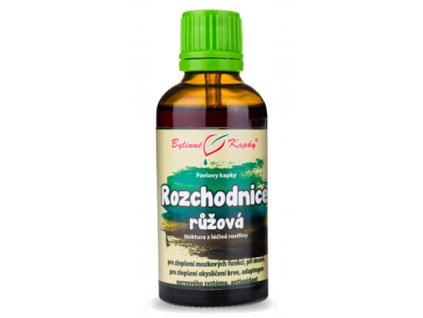 Bylinné kapky Rhodiola (różeniec górski) – preparat, 50 ml