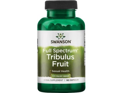 Swanson Tribulus Fruit, Owoc Buzdyganka naziemnego, 500 mg, 90 kapsułek