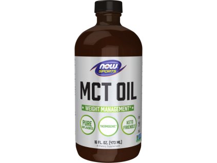 NOW FOODS MCT Olej w płynie, 473 ml