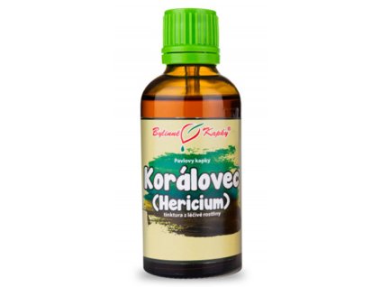 Bylinné kapky Soplówka jeżowata (Hericium, Lion's Mane) – preparat, 50 ml