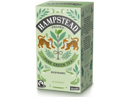 Hampstead BIO Czysta Zielona Herbata, 20 saszetek