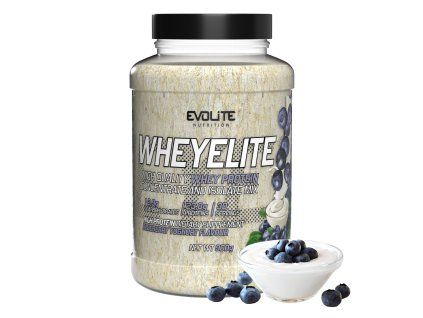 Evolite WheyElite Protein, Jogurt borówkowy, 900 g