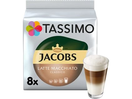 Tassimo Jacobs Latte Macchiato Classico, 8 porcji