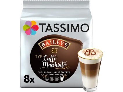 Tassimo Baileys Latte Macchiato, 8 porcji