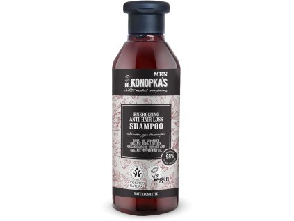 Dr. Konopka's Men Energizing Anti Hair Loss Shampoo, Szampon przeciw wypadaniu włosów dla mężczyzn, 280 ml