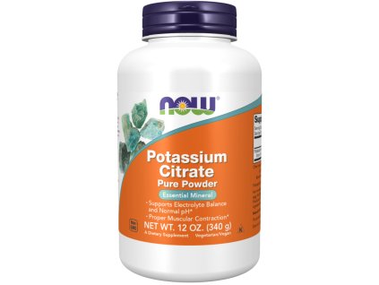 NOW FOODS Potassium Citrate, Pure Powder, Potas, 340 g
