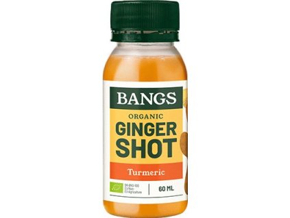 Bangs BIO Imbirowy shot z kurkumą, 60 ml