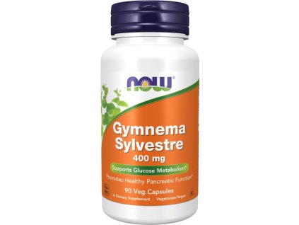 NOW FOODS Gymnema Sylvestre, 6:1 Ekstrakt, 400 mg, 90 kapsułek roślinnych