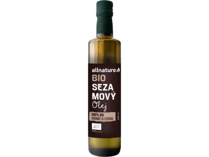 Allnature Olej sezamowy BIO, 250 ml