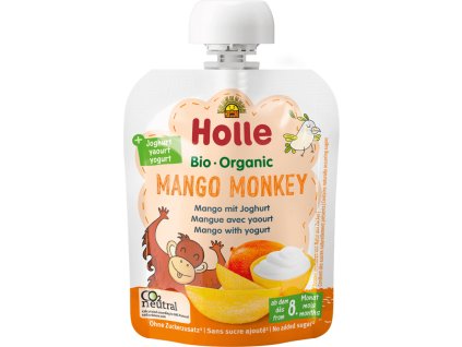 Holle BIO Mus - jogurt z mango, 85 g