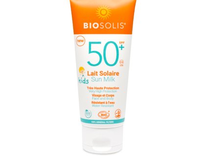 BIOSOLIS Mleczko przeciwsłoneczne dla dzieci SPF 50+, 100 ml
