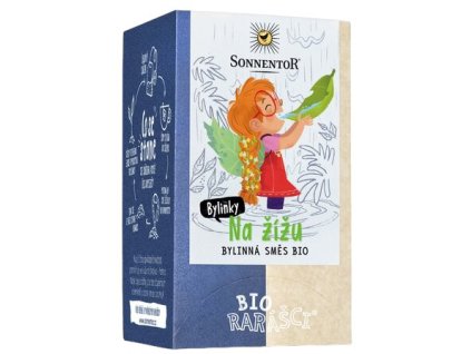 SONNENTOR Ziółka na pragnienie BIO herbatka ziołowa, porcjowana dwukomorowa, 32,4 g
