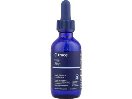 Trace Minerals Ionic Zinc, Płynny cynk z miedzią, 59 ml