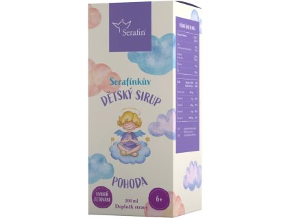 Serafin Syrop dla dzieci Serafinek – Spokój, 200 ml