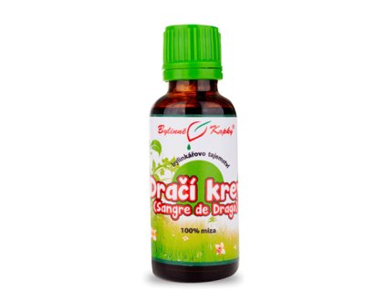 Bylinné kapky Smocza krew 100% żywica (Sangre de drago), 30 ml