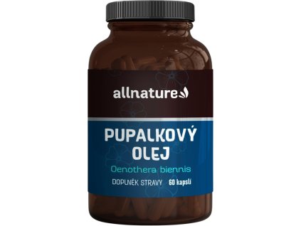 Allnature Olej z wiesiołka, 1000 mg, 60 kapsułek