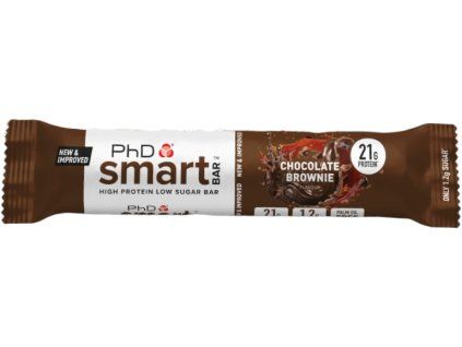 PhD Smart Bar, Baton proteinowy – Czekoladowe Brownie, 64 g