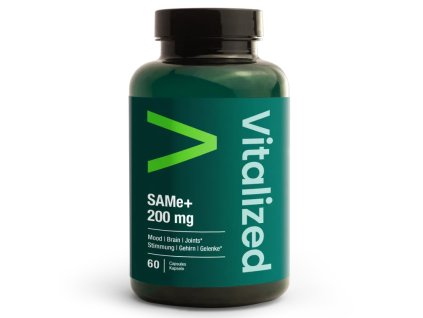 Vitalized SAMe+, 200 mg, 60 kapsułek roślinnych