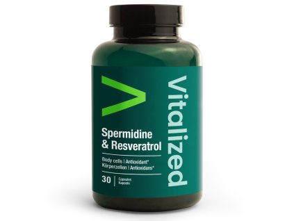 Vitalized Spermidine & Resveratrol, 30 kapsułek roślinnych