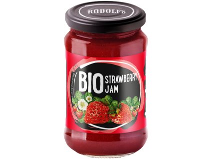Rudolfs BIO Dżem truskawkowy, 400 g