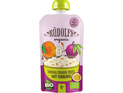 Rudolfs BIO mus - Mango, marakuja, owsianka, 110 g