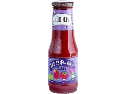 Rudolfs BIO Ketchup dla dzieci - Słodki, 320 g