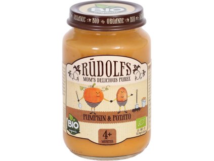 Rudolfs BIO Danie - Dynia i ziemniaki, 190 g