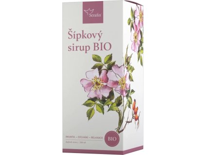 Serafin Syrop z dzikiej róży BIO, 200 ml