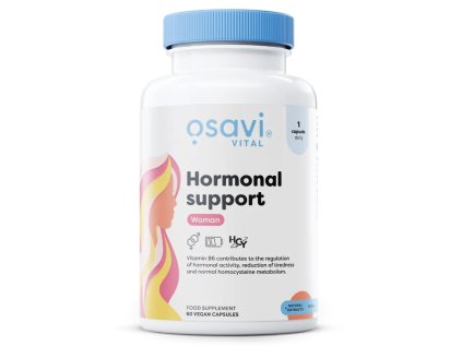 Osavi Hormonal Support Woman, Równowaga hormonalna dla kobiet, 60 kapsułek roślinnych