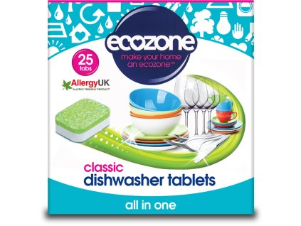 Ecozone Tabletki do zmywarki - Classic, 25 szt.