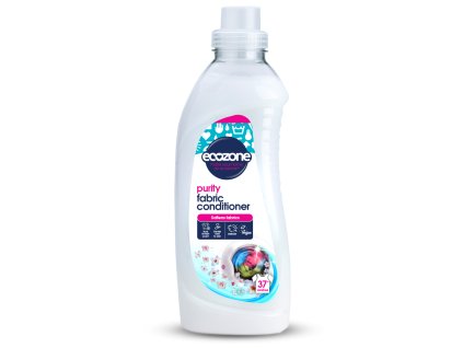 Ecozone Płyn do płukania tkanin Purity o delikatnym zapachu, 1 l
