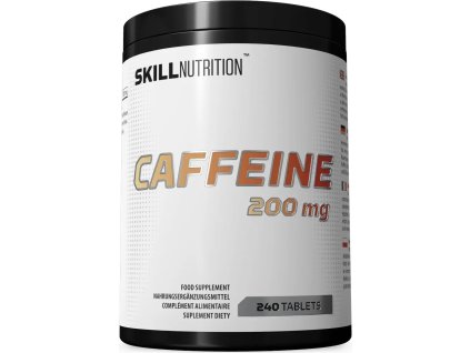 Skill Nutrition Caffeine, Kofeina, 200 mg, 120 tabletek
