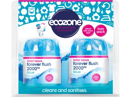 Ecozone Odświeżacz i środek do czyszczenia WC, Duo Pack
