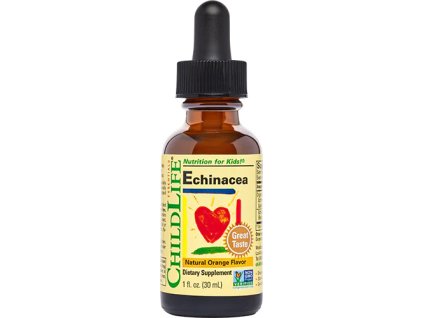 Child Life Liquid Echinacea, Naturalna pomarańcza, 30 ml