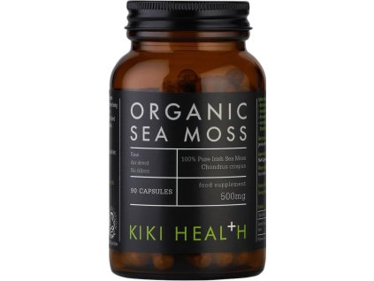 Kiki Health Sea Moss BIO, Mech morski, 500 mg, 90 kapsułek roślinnych