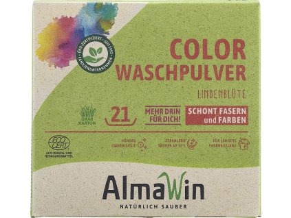 Almawin Proszek do prania tkanin kolorowych, Kwiat lipy, 1 kg