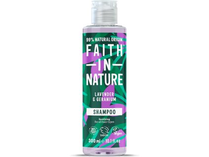 Faith in Nature Naturalny szampon, Lawenda, 300 ml