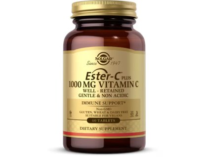 Solgar Ester-C Plus, Witamina C, 1000 mg, 60 tabletek