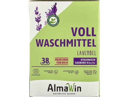 Almawin Prací prášek univerzální, Levandule, 2 kg 1