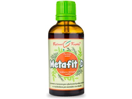 Bylinné kapky Metafit D – preparat, 50 ml