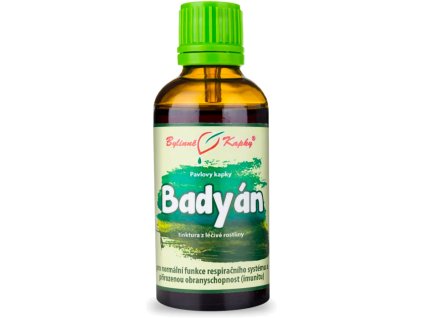 Bylinné kapky Badian (Anyż gwiaździsty) – preparat, 50 ml
