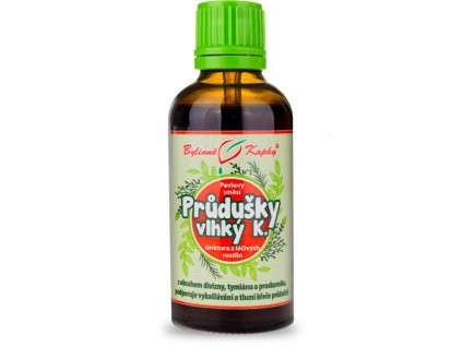 Bylinné kapky Oskrzela – wilgotny kaszel (odkrztuszanie) – preparat, 50 ml