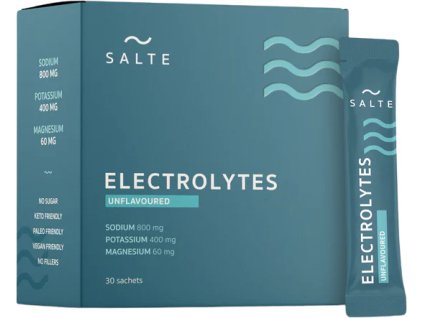 SALTE Electrolytes, Elektrolity, naturalny smak, 30 saszetek