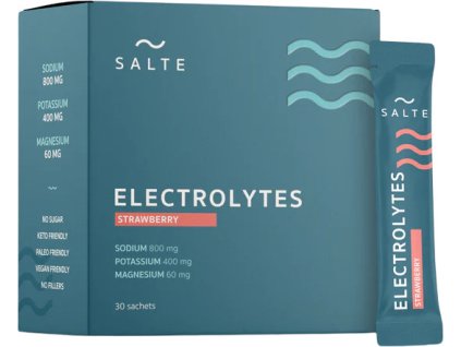 SALTE Electrolytes, Elektrolity, truskawka, 30 saszetek