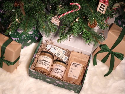 Świąteczny zestaw prezentowy - NATIOS zdrowe smakołyki